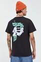 Odzież Primitive t-shirt bawełniany papfa2203.blk czarny