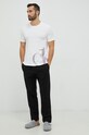 Pyžamové tričko Calvin Klein Underwear vrchní bílá 000NM1904E.9BYY