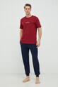Pyžamové tričko Calvin Klein Underwear 000NM2170E.9BYY červená AW22