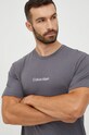 Піжамна футболка Calvin Klein Underwear трикотаж сірий 000NM2170E.9BYY
