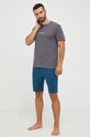 Gornji dio pidžame Calvin Klein Underwear 000NM2170E.9BYY siva AW22