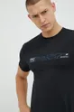 μαύρο Αθλητικό μπλουζάκι 4F
