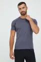 mornarsko plava Majica kratkih rukava za trčanje 4F Muški