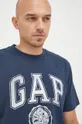 темно-синій GAP бавовняна футболка