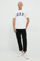 GAP t-shirt bawełniany biały