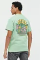 zielony Deus Ex Machina t-shirt bawełniany