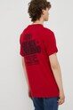 Deus Ex Machina t-shirt bawełniany czerwony DMF221400B