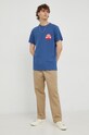 Deus Ex Machina t-shirt bawełniany DMF221400C niebieski AW22