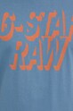 G-Star t-shirt bawełniany D22210.C506 niebieski