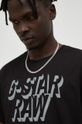 negru G-Star Raw tricou din bumbac De bărbați