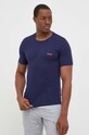 Odzież HUGO t-shirt bawełniany 3-pack 50480088 granatowy