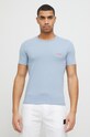 HUGO t-shirt bawełniany 3-pack 50480088 granatowy NC24