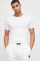 Odzież HUGO t-shirt bawełniany 3-pack 50480088 granatowy