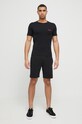 Odzież HUGO t-shirt bawełniany 3-pack 50480088 czarny