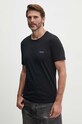 Oblečenie Bavlnené tričko HUGO 3 - pack 3-pak 50480088 čierna