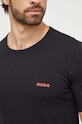 Odzież HUGO t-shirt bawełniany 3-pack 50480088 pomarańczowy