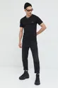 Βαμβακερό μπλουζάκι HUGO 3-pack μαύρο