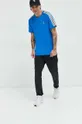 Βαμβακερό μπλουζάκι adidas Originals μπλε