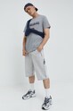Napapijri t-shirt NP0A4GDQ1601 grigio AW22