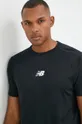 μαύρο Μπλουζάκι για τρέξιμο New Balance Impact Run