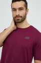fioletowy New Balance t-shirt do biegania Q Speed