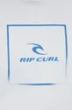 biały Rip Curl t-shirt bawełniany Corp Icon Tee