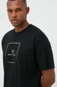 crna Pamučna majica Rip Curl Corp Icon Tee