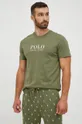 zelená Bavlnené pyžamové tričko Polo Ralph Lauren Pánsky