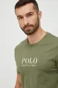 πράσινο Βαμβακερή πιτζάμα μπλουζάκι Polo Ralph Lauren