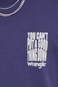 Wrangler t-shirt bawełniany W7A1DFB51 fioletowy