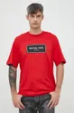 κόκκινο Βαμβακερό μπλουζάκι Michael Kors