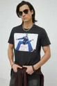szary Wrangler t-shirt bawełniany x Leon Bridges