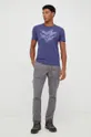 Salewa T-shirt sportowy Pure Chalk niebieski