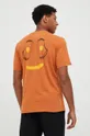 πορτοκαλί Αθλητικό μπλουζάκι Salewa Lavaredo Ανδρικά