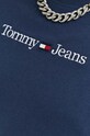 Bombažna kratka majica Tommy Jeans DM0DM14984.9BYY mornarsko modra