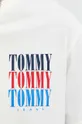 bež Bombažna kratka majica Tommy Jeans