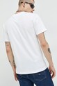 Ρούχα Βαμβακερό μπλουζάκι Tommy Jeans DM0DM14988.9BYY λευκό