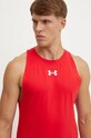 Under Armour tricou Baseline rosu 1361901