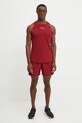 Under Armour tricou Baseline 1361901 burgundia AW24