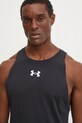 Under Armour t-shirt Baseline 1361901 fekete AW24