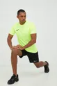 żółty Nike t-shirt treningowy Męski