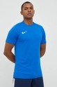 niebieski Nike t-shirt treningowy Męski