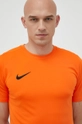 oranžová Tréningové tričko Nike