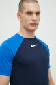 σκούρο μπλε Μπλουζάκι προπόνησης Nike Df Academy