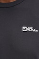 Jack Wolfskin t-shirt bawełniany Essential 1808382 granatowy