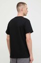 Odzież Jack Wolfskin t-shirt bawełniany Essential 1808382 czarny