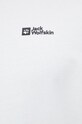 Jack Wolfskin tricou din bumbac Essential 1808382 alb