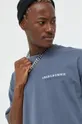 siva Bombažna kratka majica Abercrombie & Fitch