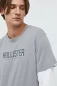 Bavlnené tričko s dlhým rukávom Hollister Co.  100% Bavlna