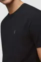 nero AllSaints t-shirt in cotone
